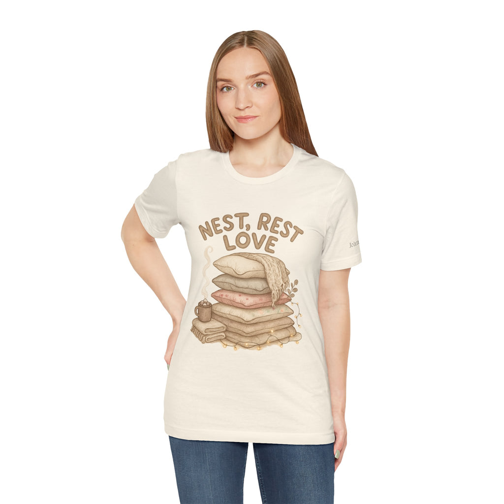 Cozy Home Pillow & Blanket Graphic T-Shirt