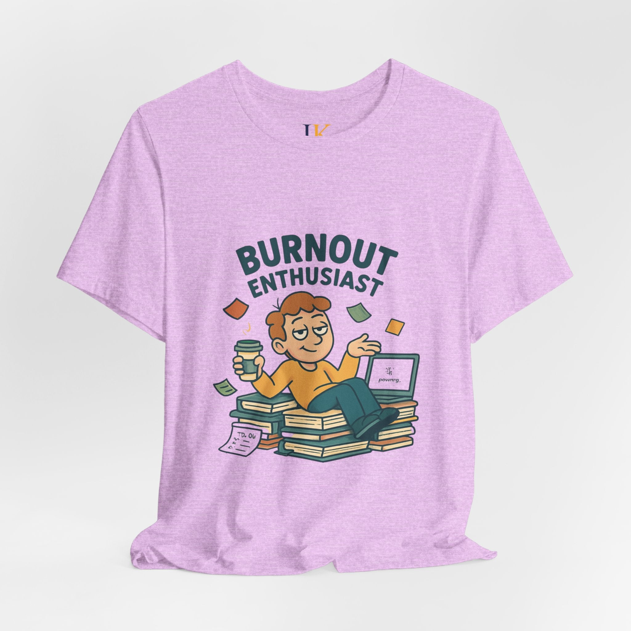 Burnout Enthusiast T-Shirt — Funny Work Stress Graphic Tee