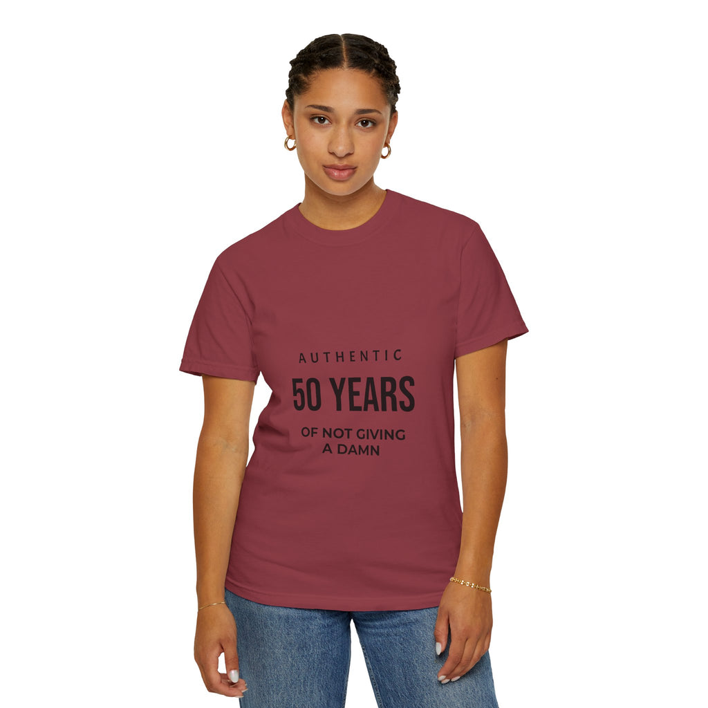 50 Years of Not Giving a Damn T-Shirt
