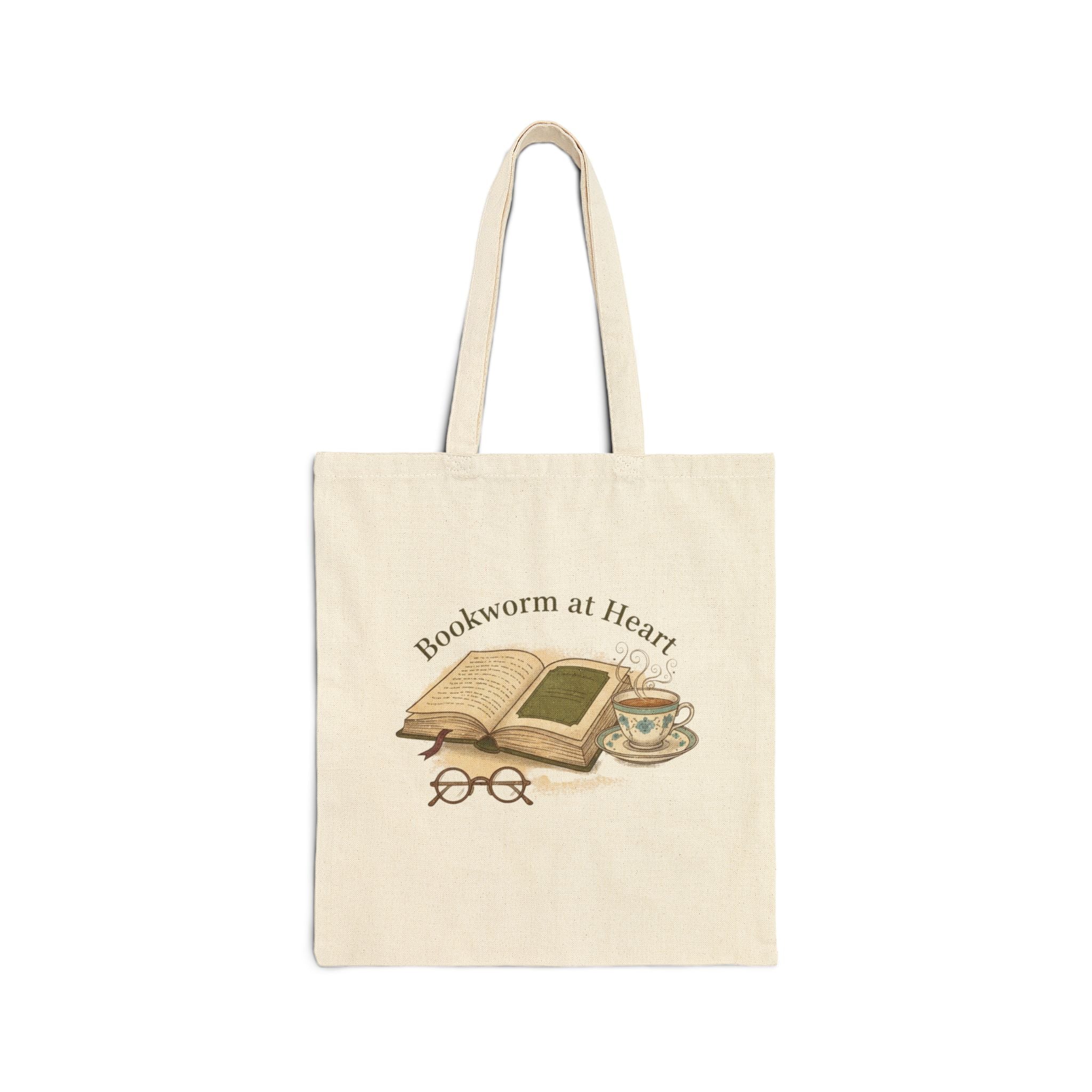 Just One More Chapter Tote | Book Lover, Typewriter Serif, Cozy Reader