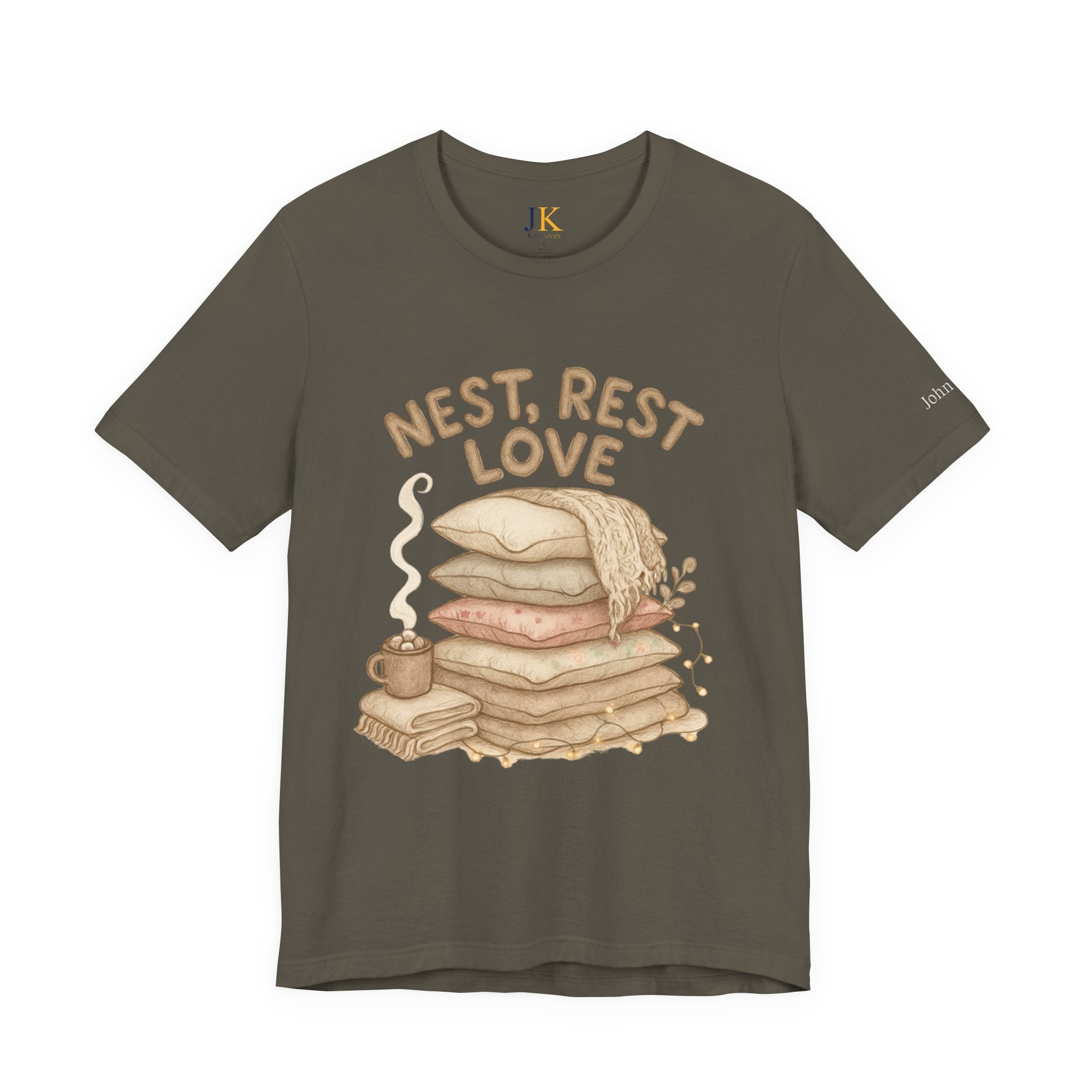 Cozy Home Pillow & Blanket Graphic T-Shirt