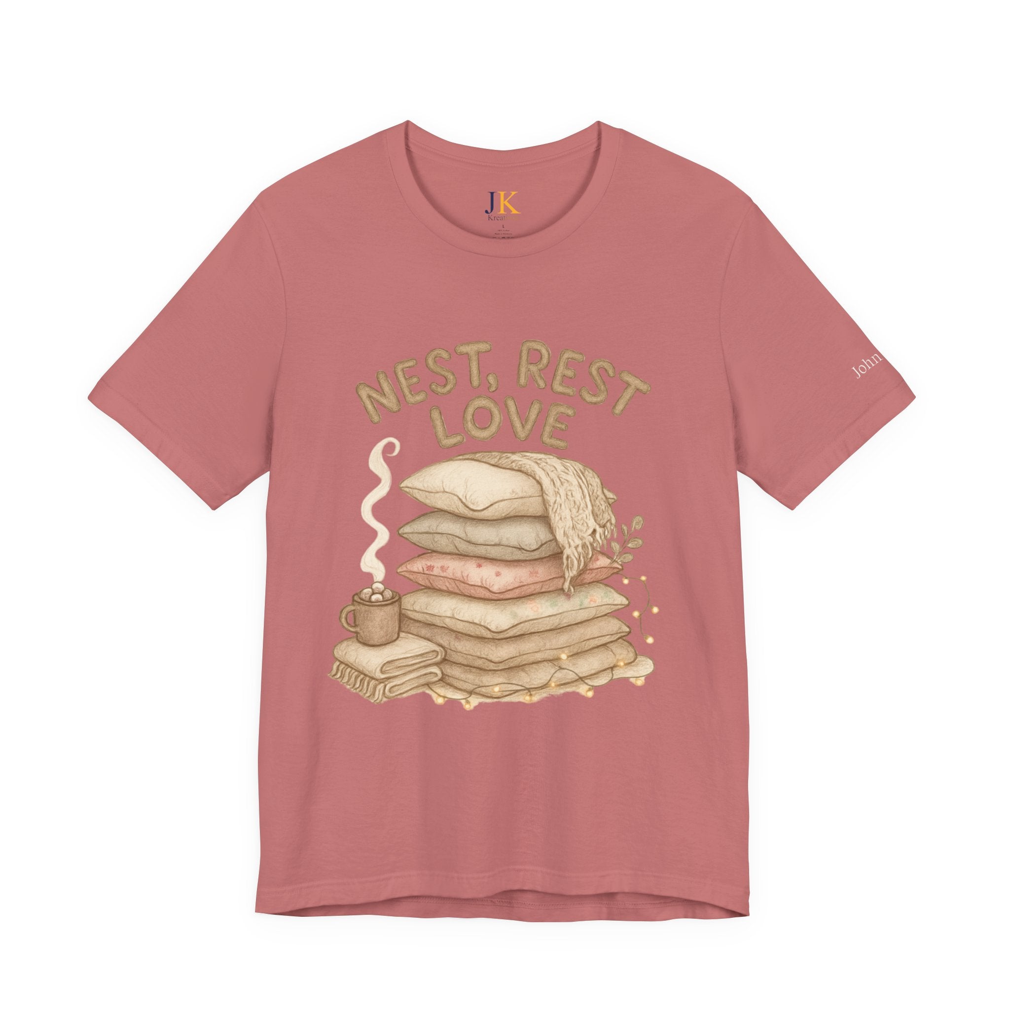 Cozy Home Pillow & Blanket Graphic T-Shirt