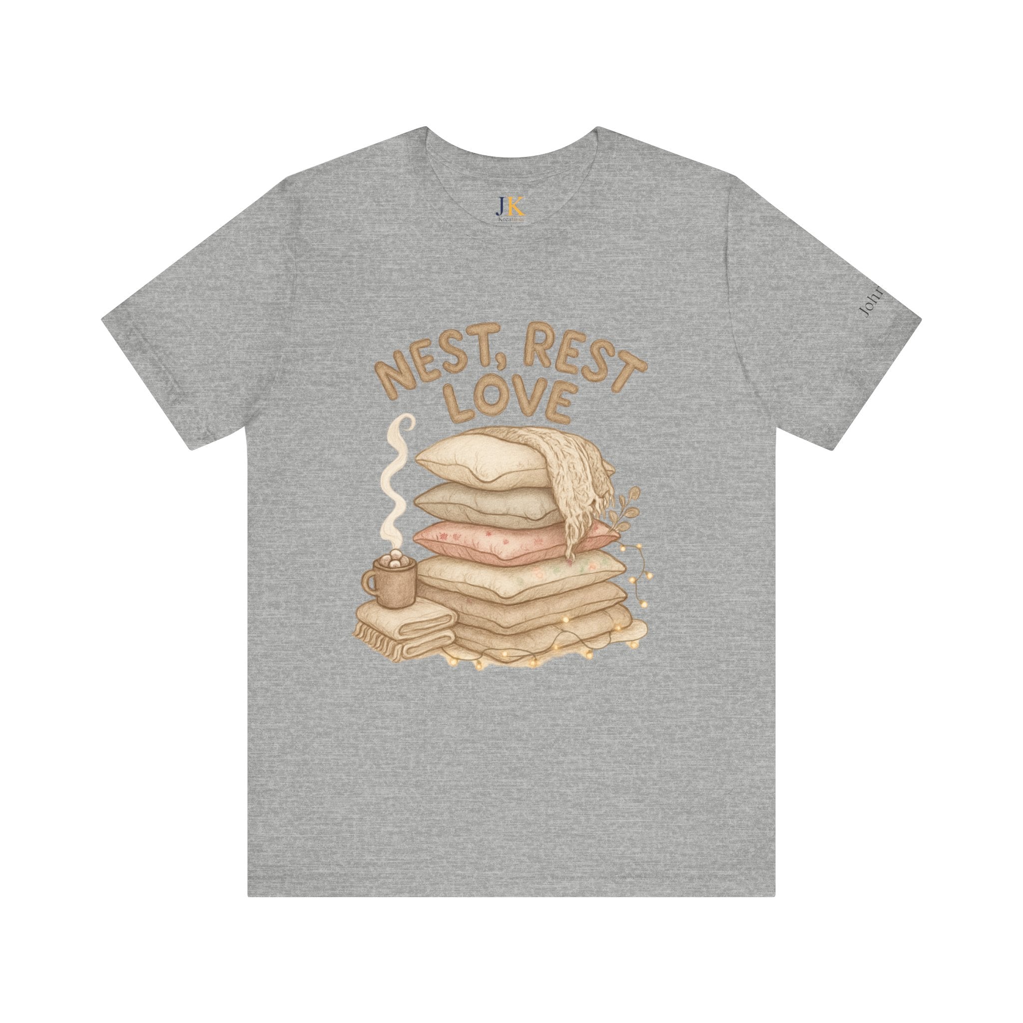 Cozy Home Pillow & Blanket Graphic T-Shirt