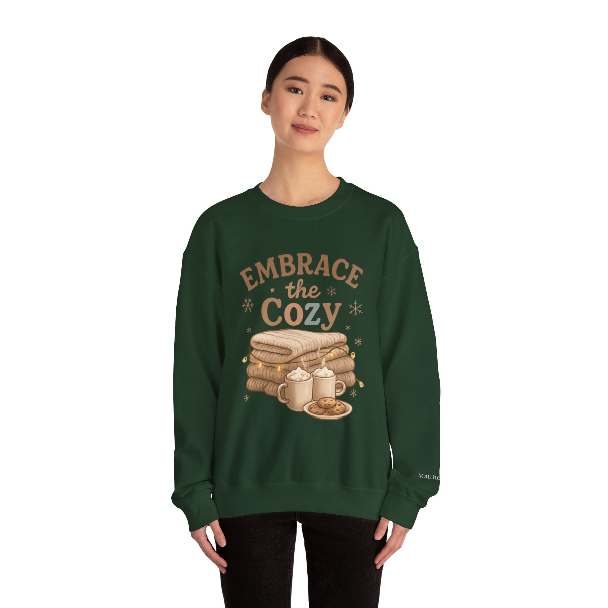 Cozy Hot Cocoa & Blanket Sweatshirt