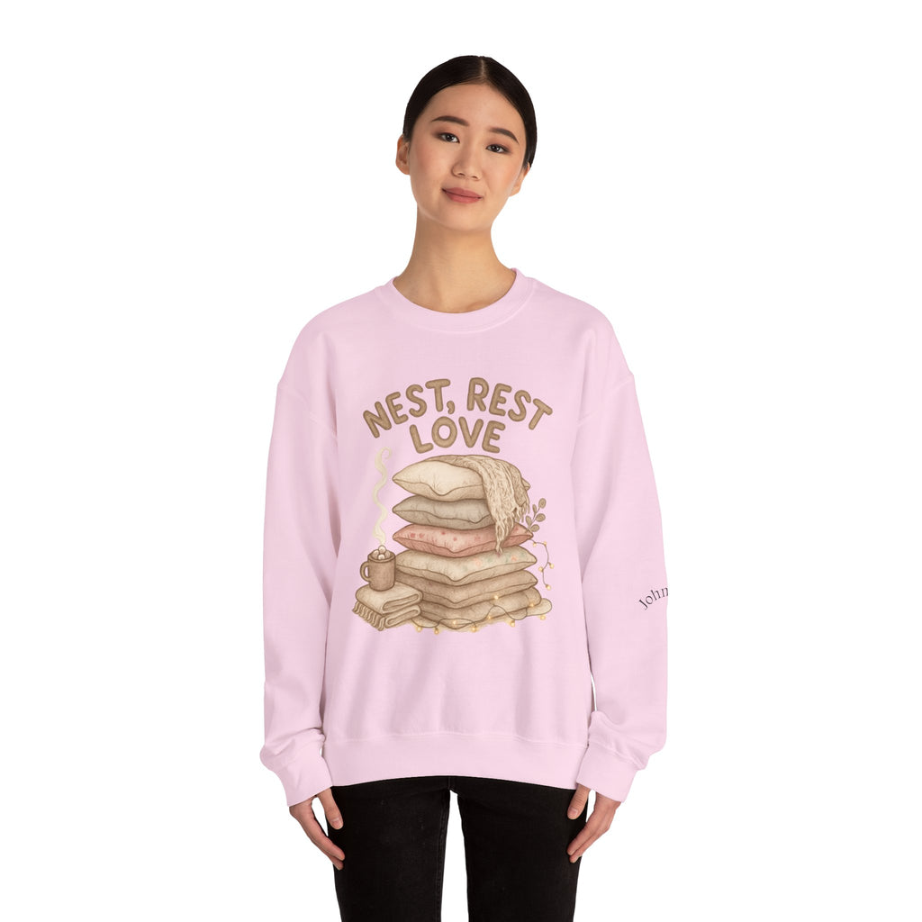 Cozy Pillow Stack Crewneck Sweatshirt