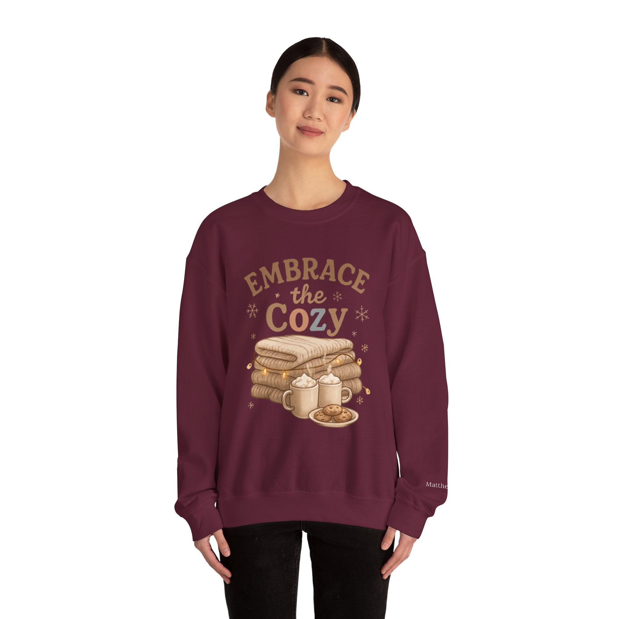 Cozy Hot Cocoa & Blanket Sweatshirt
