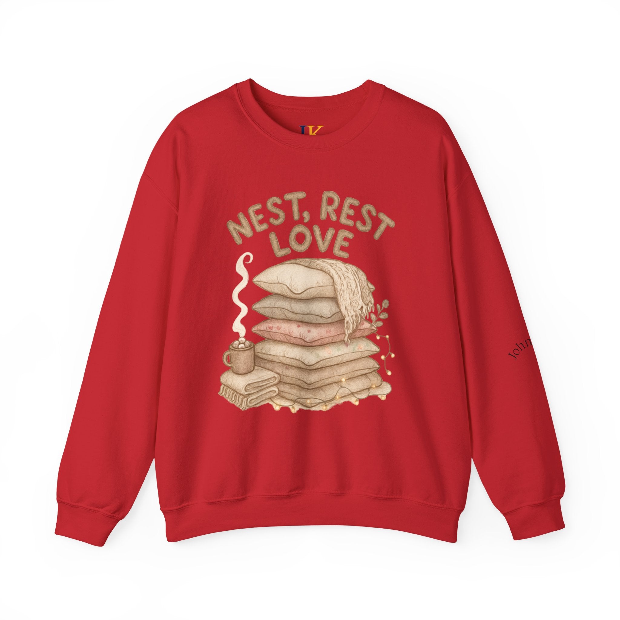 Cozy Pillow Stack Crewneck Sweatshirt