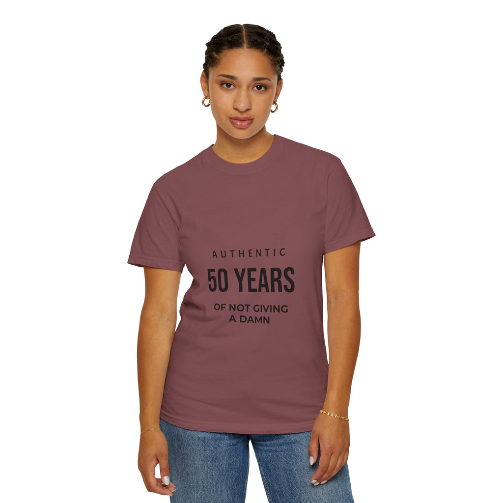 50 Years of Not Giving a Damn T-Shirt