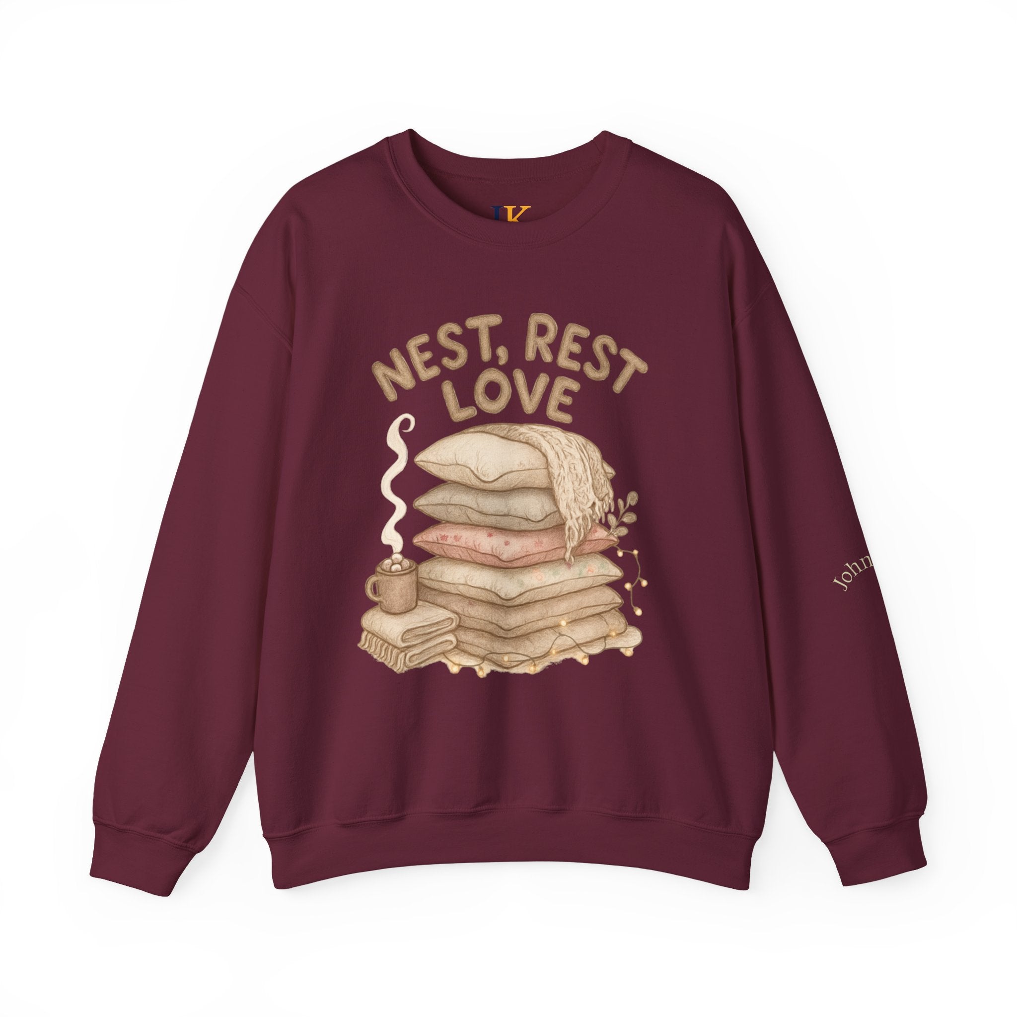 Cozy Pillow Stack Crewneck Sweatshirt
