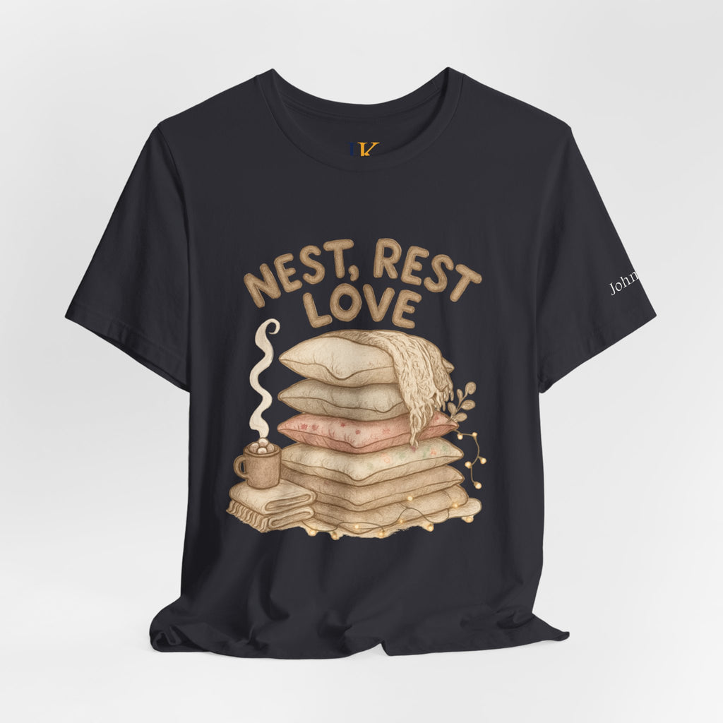 Cozy Home Pillow & Blanket Graphic T-Shirt