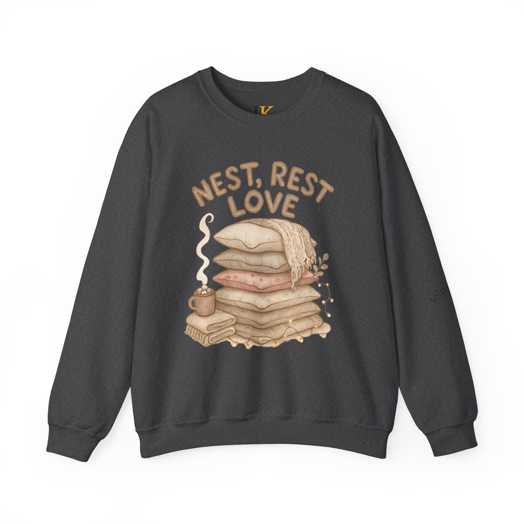 Cozy Pillow Stack Crewneck Sweatshirt