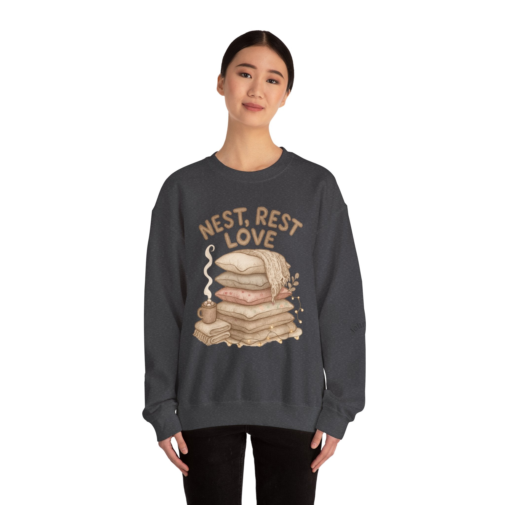 Cozy Pillow Stack Crewneck Sweatshirt