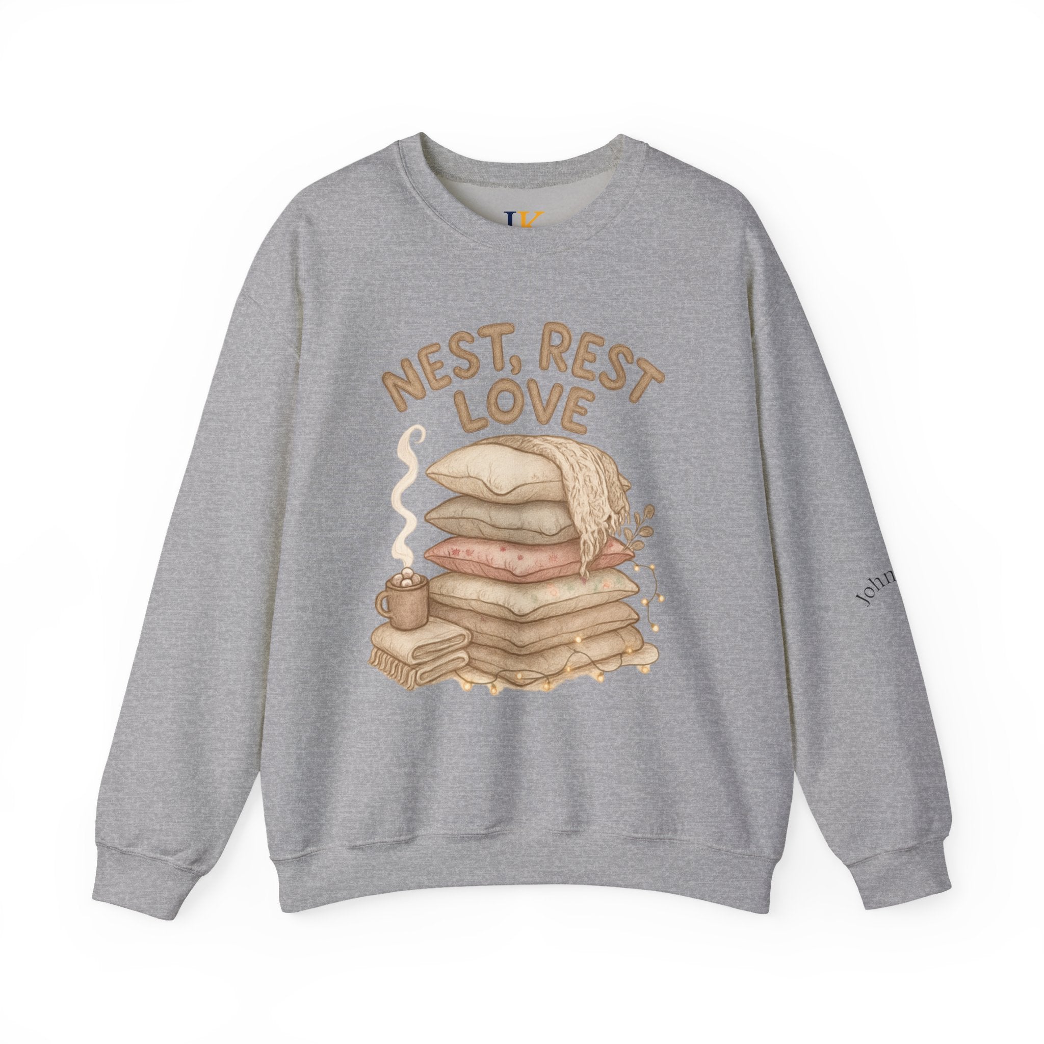 Cozy Pillow Stack Crewneck Sweatshirt