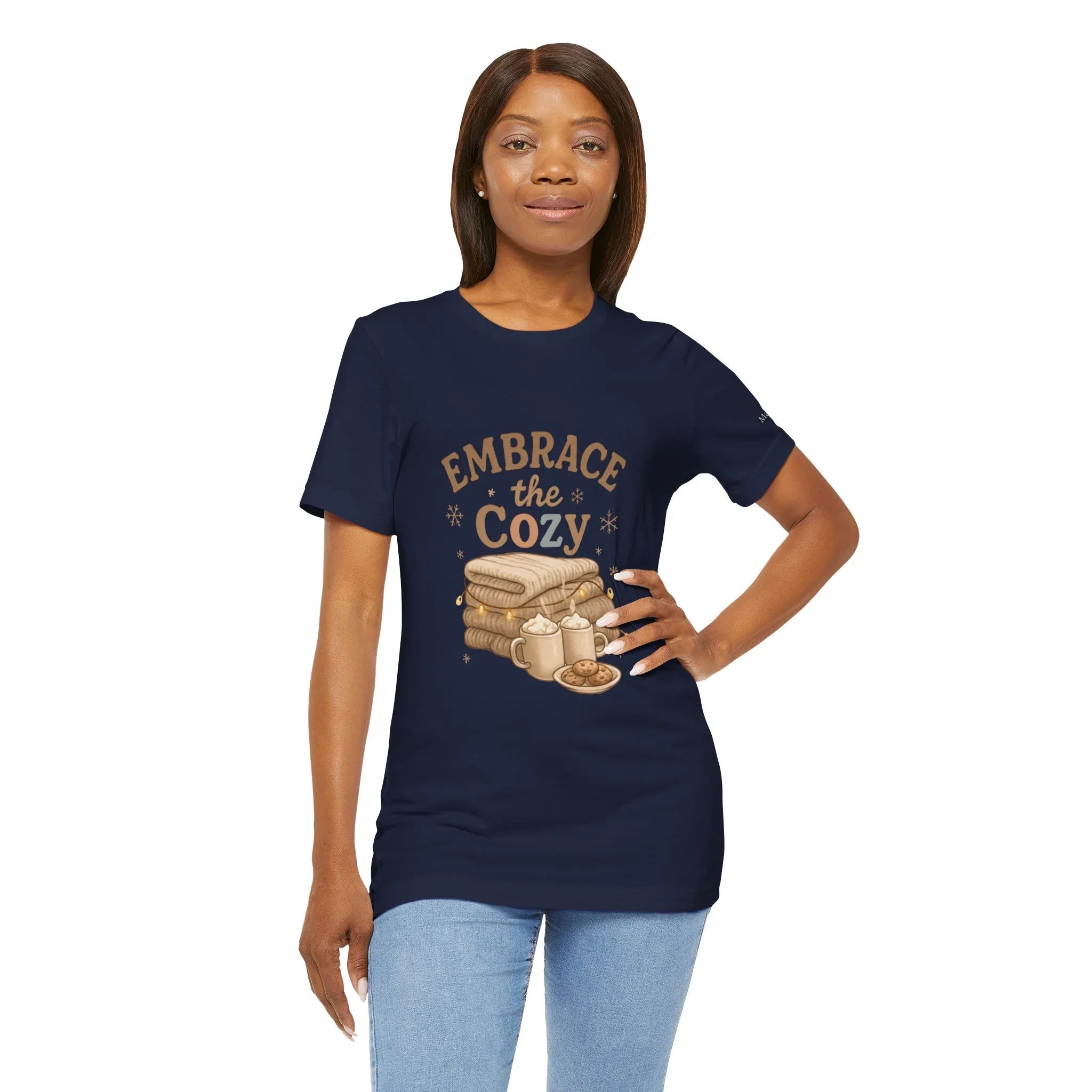 Cozy Autumn Hygge Graphic Tee - JK Kreatives