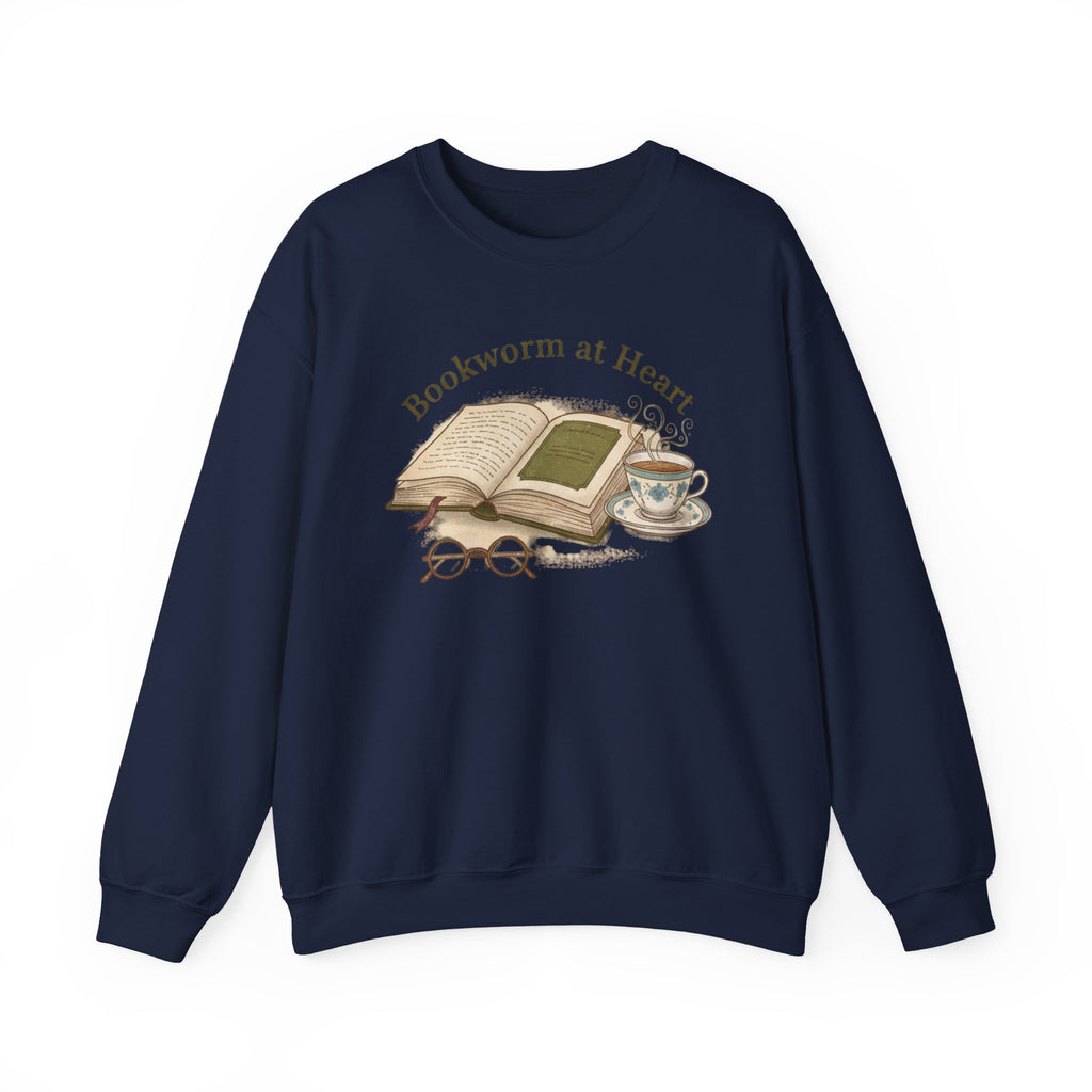 Bookish Badge Crewneck Sweatshirt | Reader & Book Lover Apparel