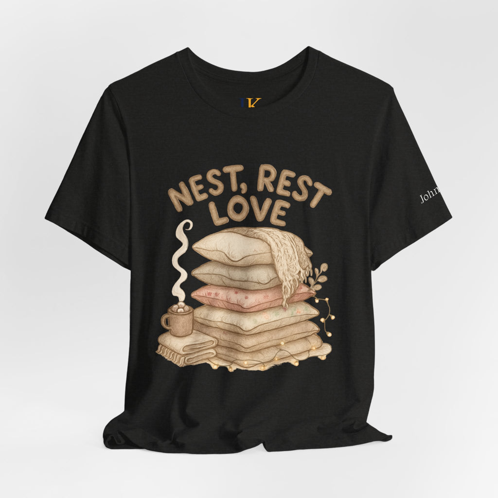 Cozy Home Pillow & Blanket Graphic T-Shirt