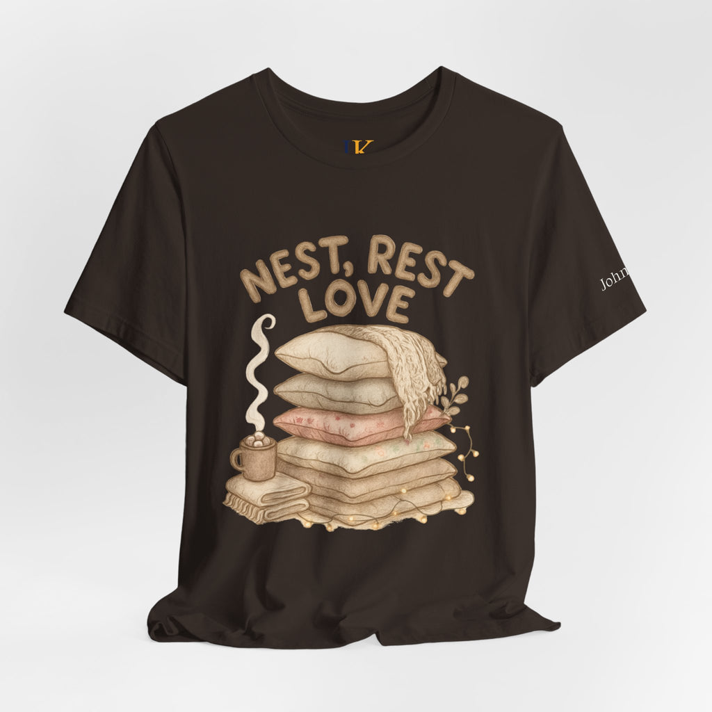 Cozy Home Pillow & Blanket Graphic T-Shirt