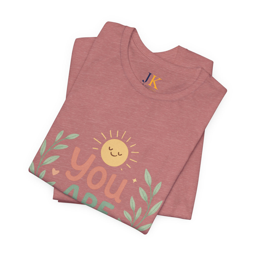 You Are Enough T‑Shirt — Positive Affirmation Tee