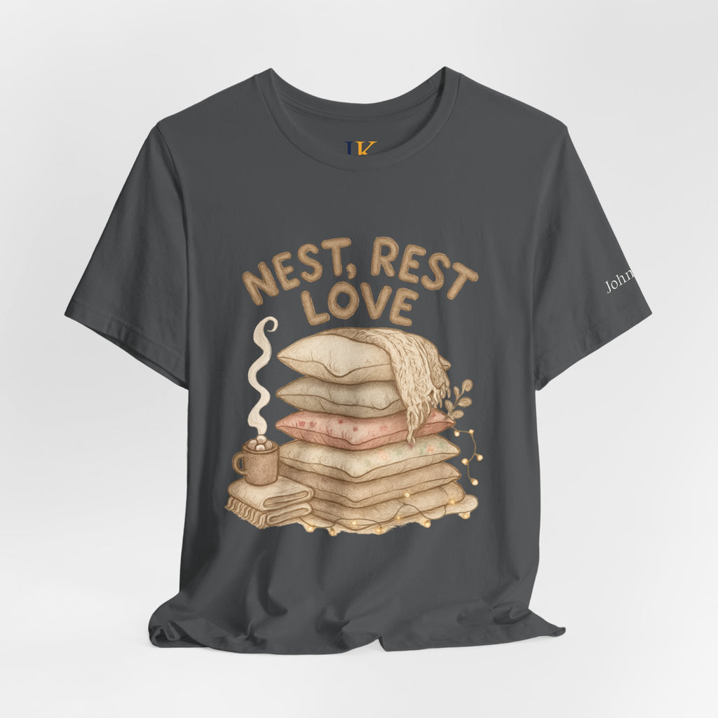 Cozy Home Pillow & Blanket Graphic T-Shirt