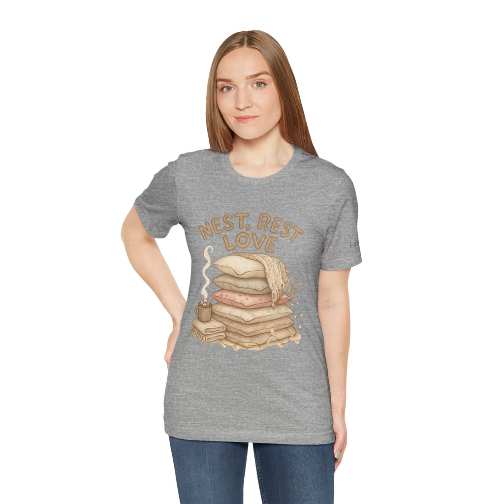 Cozy Home Pillow & Blanket Graphic T-Shirt