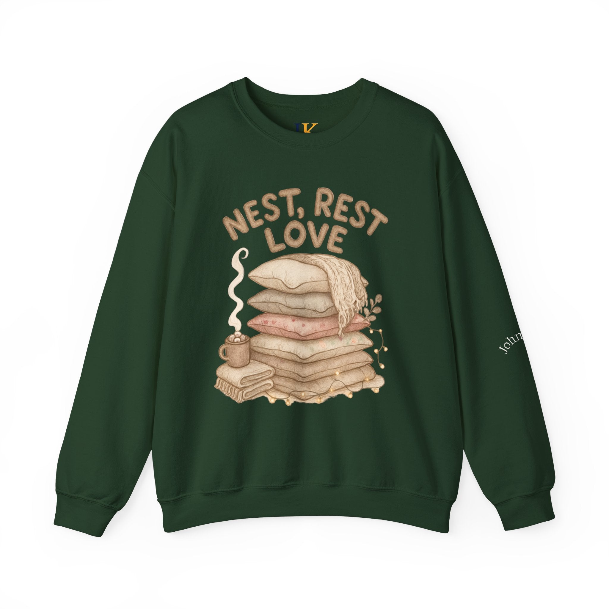 Cozy Pillow Stack Crewneck Sweatshirt