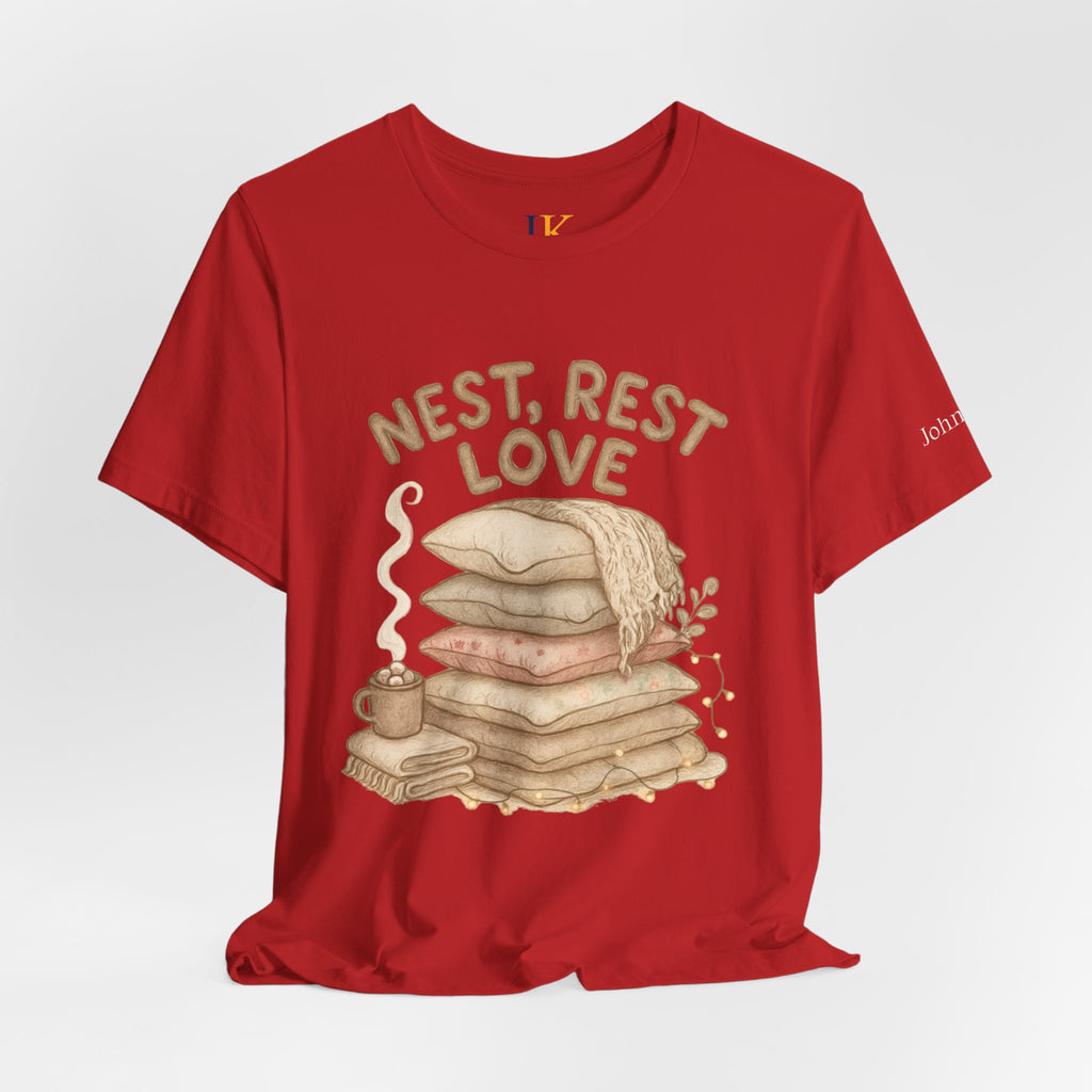 Cozy Home Pillow & Blanket Graphic T-Shirt