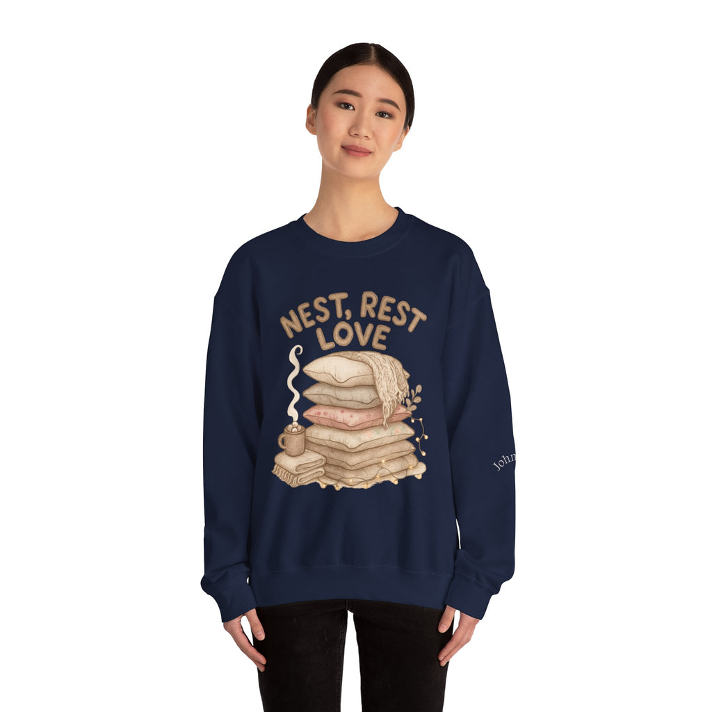 Cozy Pillow Stack Crewneck Sweatshirt