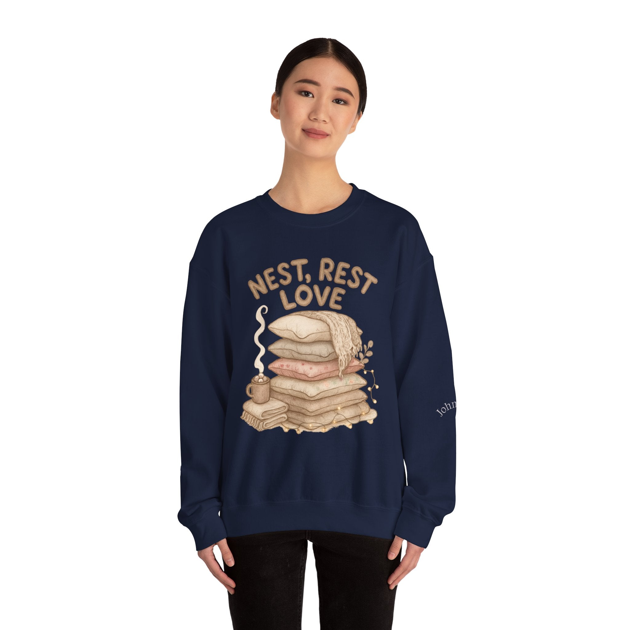 Cozy Pillow Stack Crewneck Sweatshirt