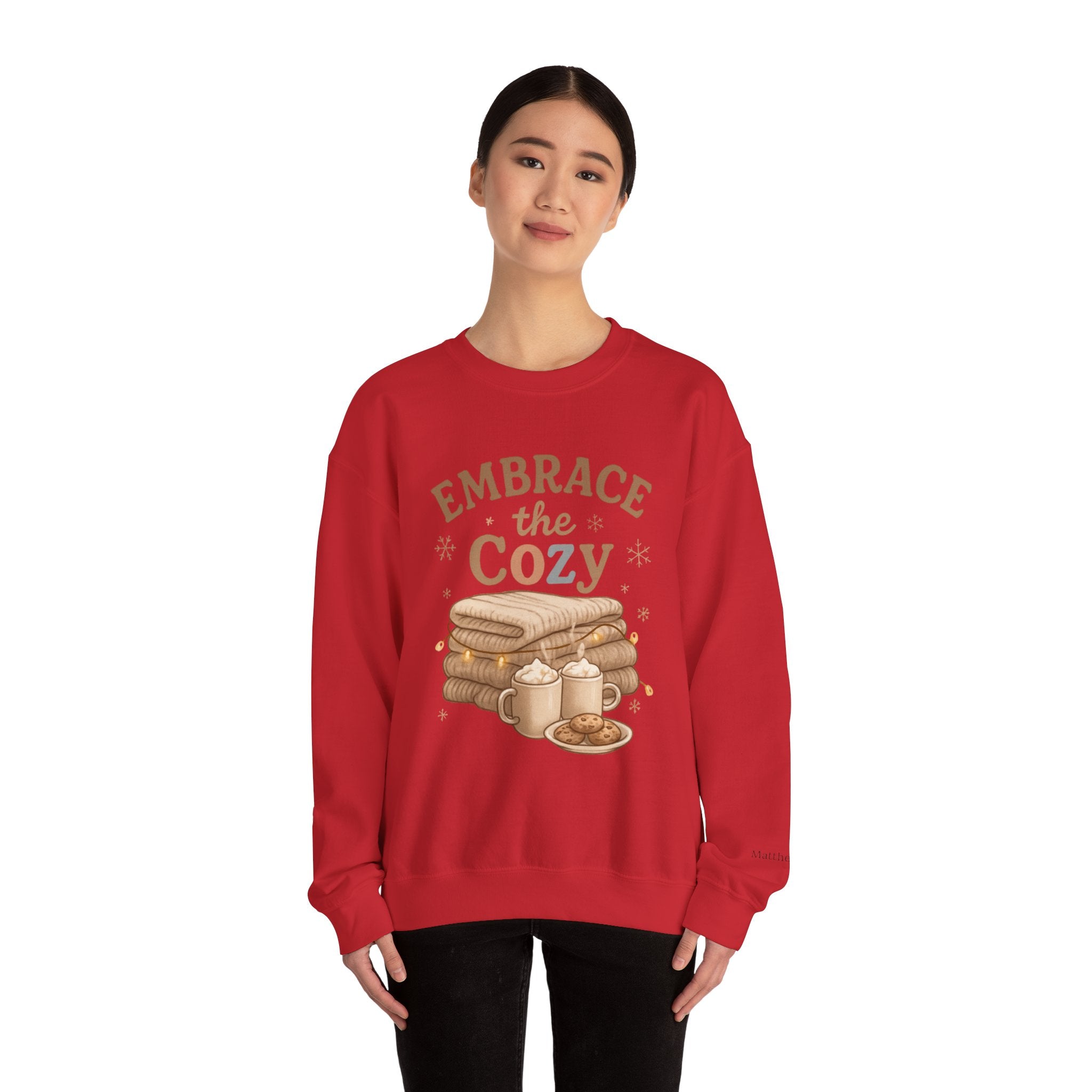 Cozy Hot Cocoa & Blanket Sweatshirt