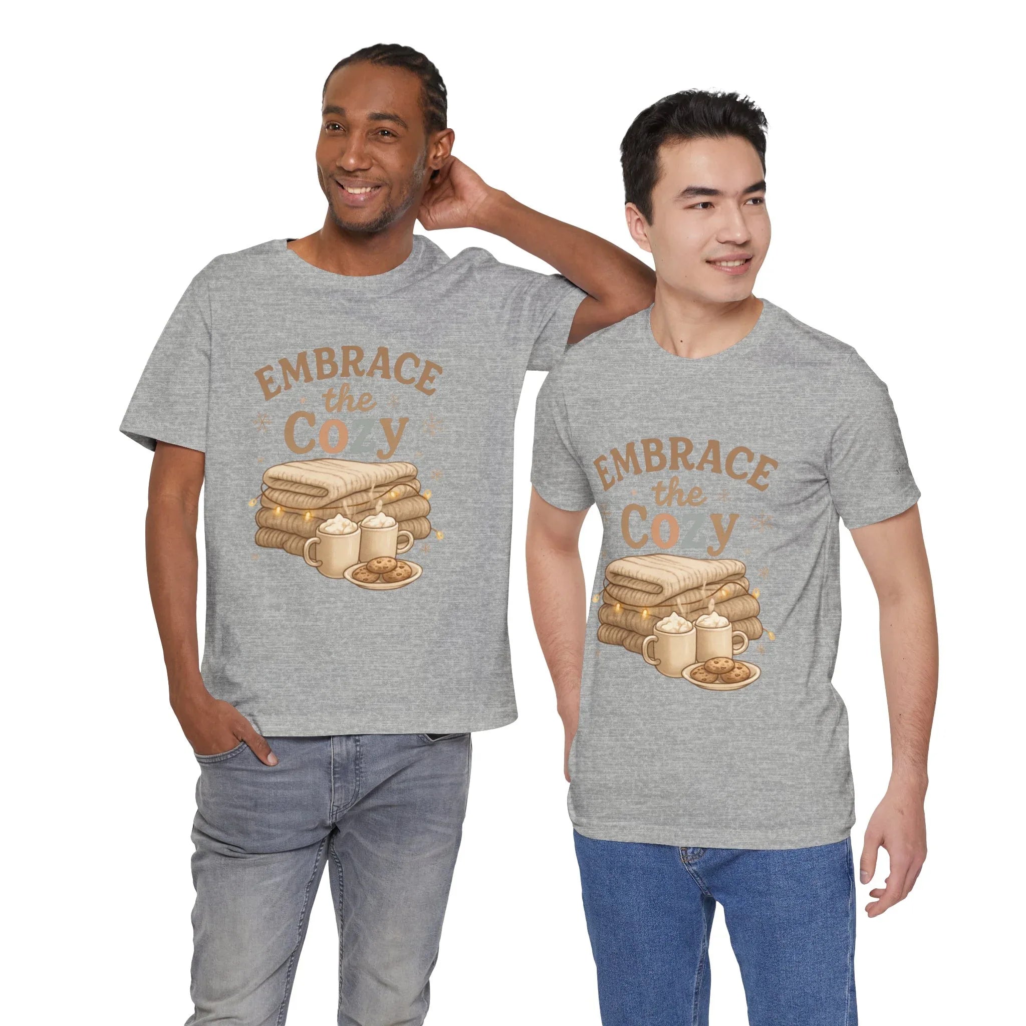 Cozy Autumn Hygge Graphic Tee - JK Kreatives
