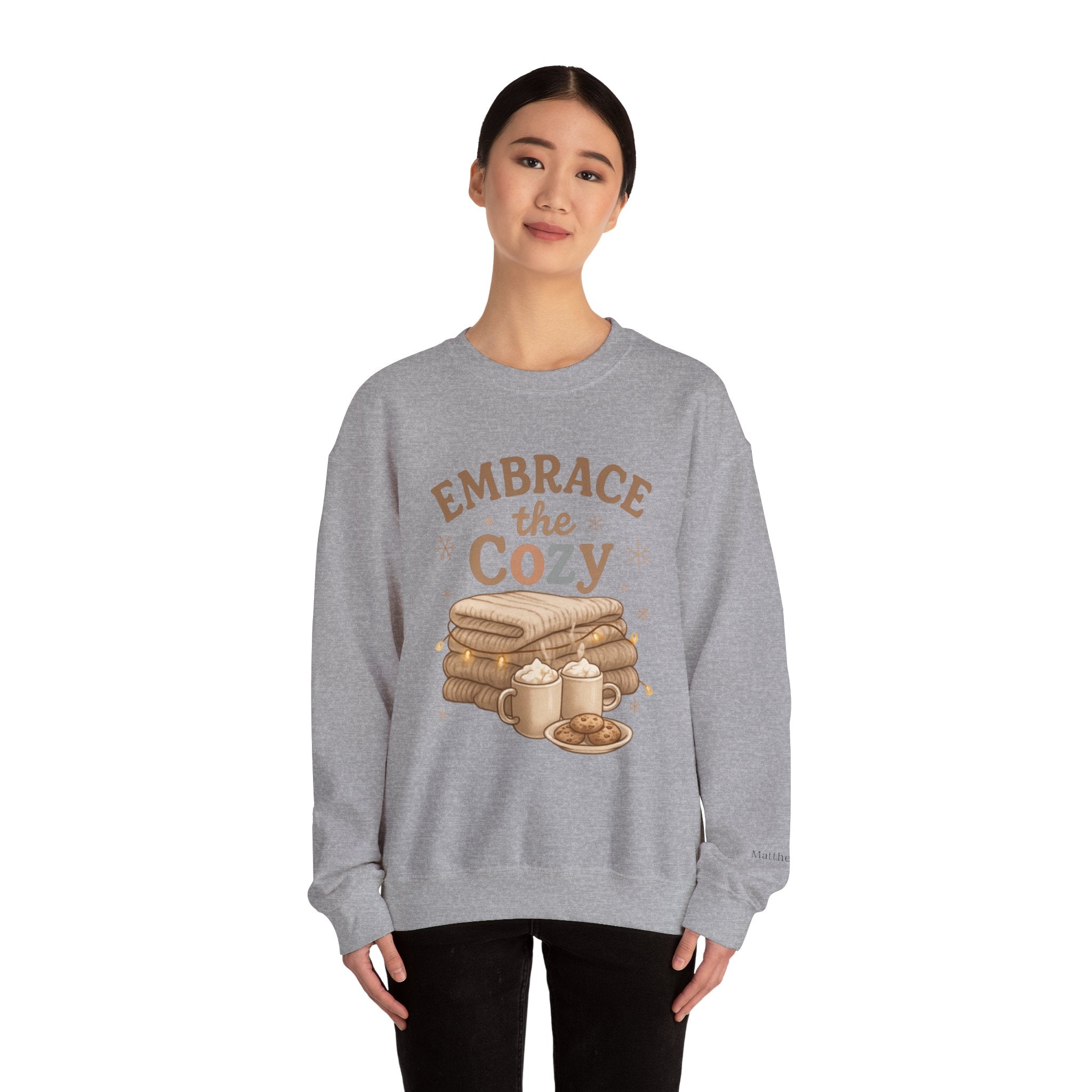 Cozy Hot Cocoa & Blanket Sweatshirt