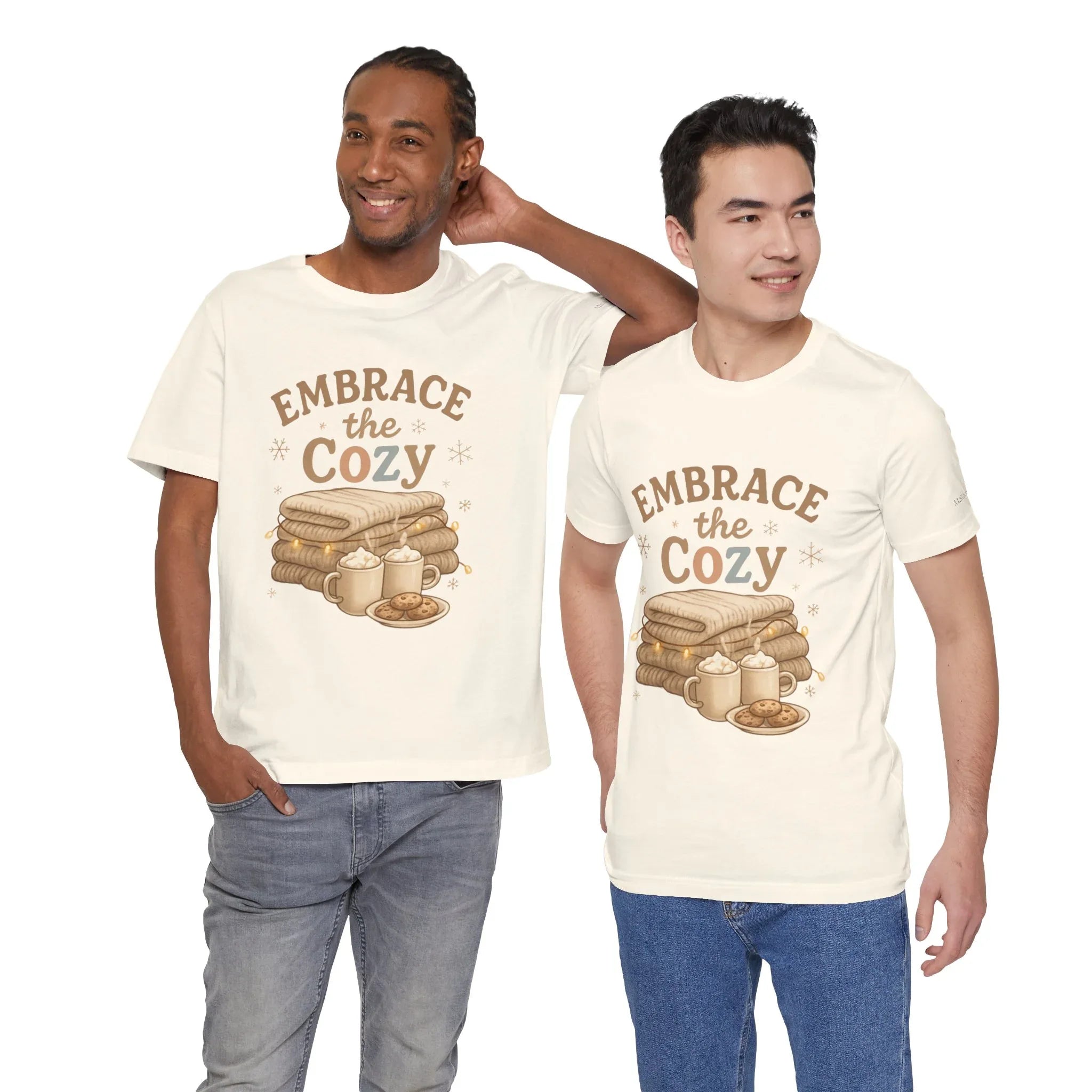 Cozy Autumn Hygge Graphic Tee - JK Kreatives