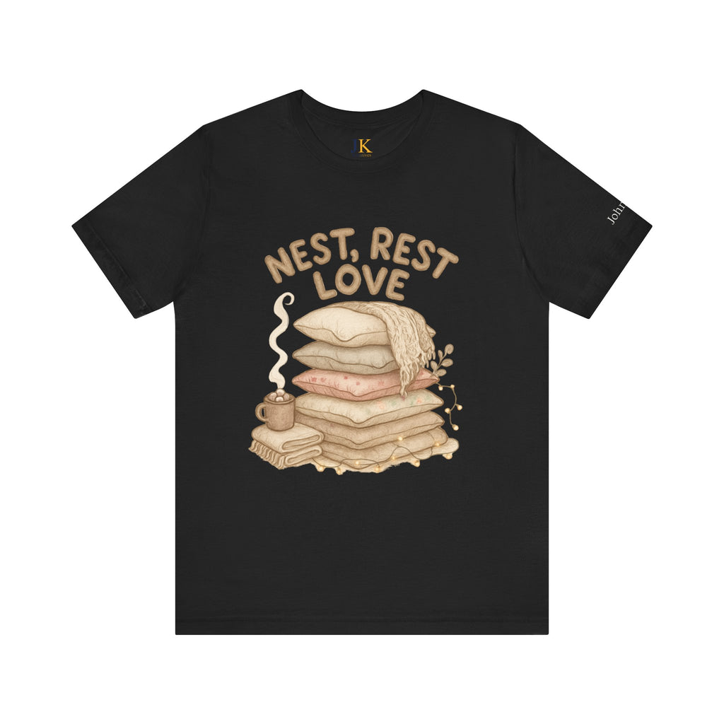 Cozy Home Pillow & Blanket Graphic T-Shirt