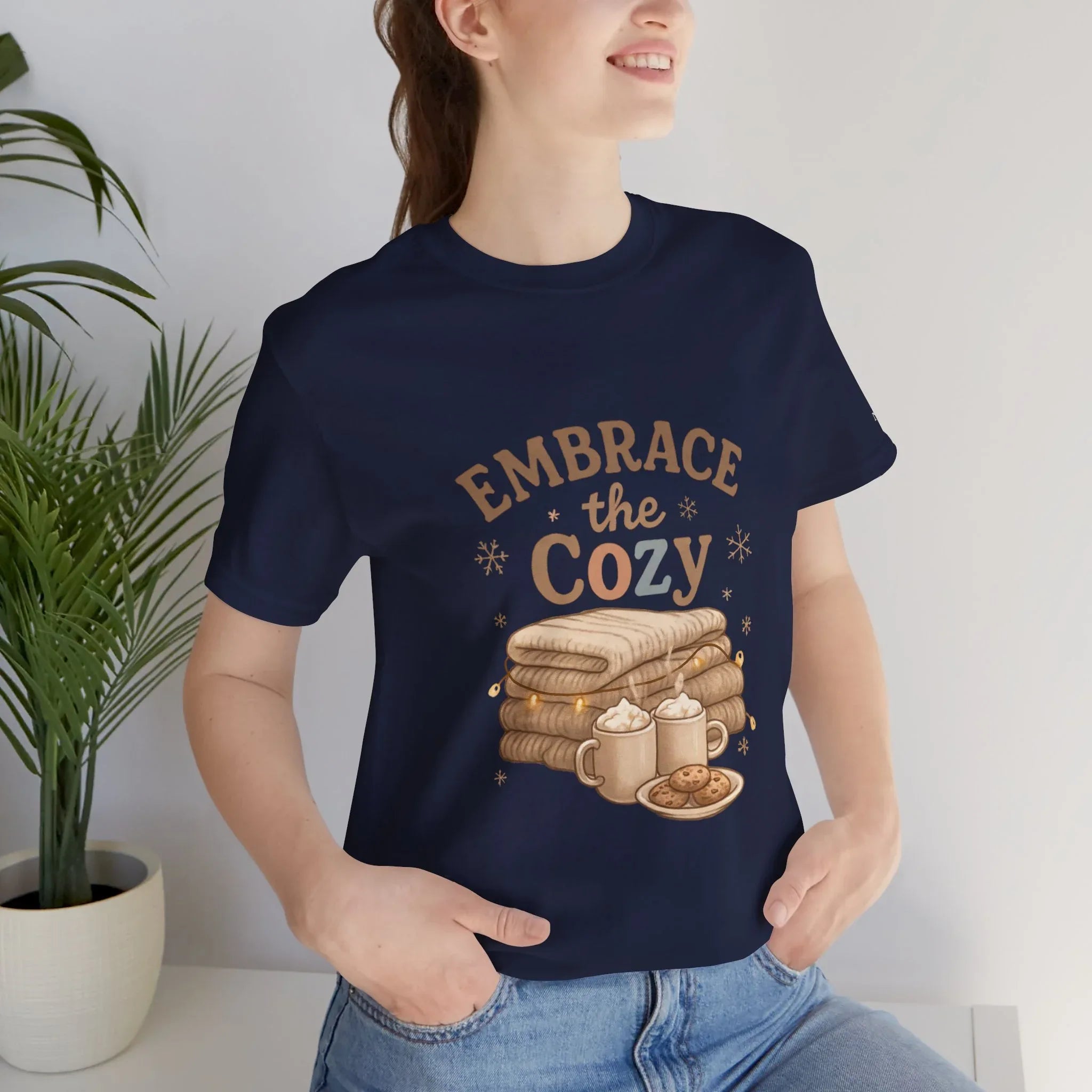 Cozy Autumn Hygge Graphic Tee - JK Kreatives