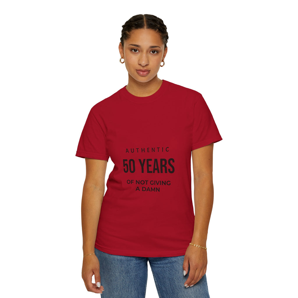 50 Years of Not Giving a Damn T-Shirt