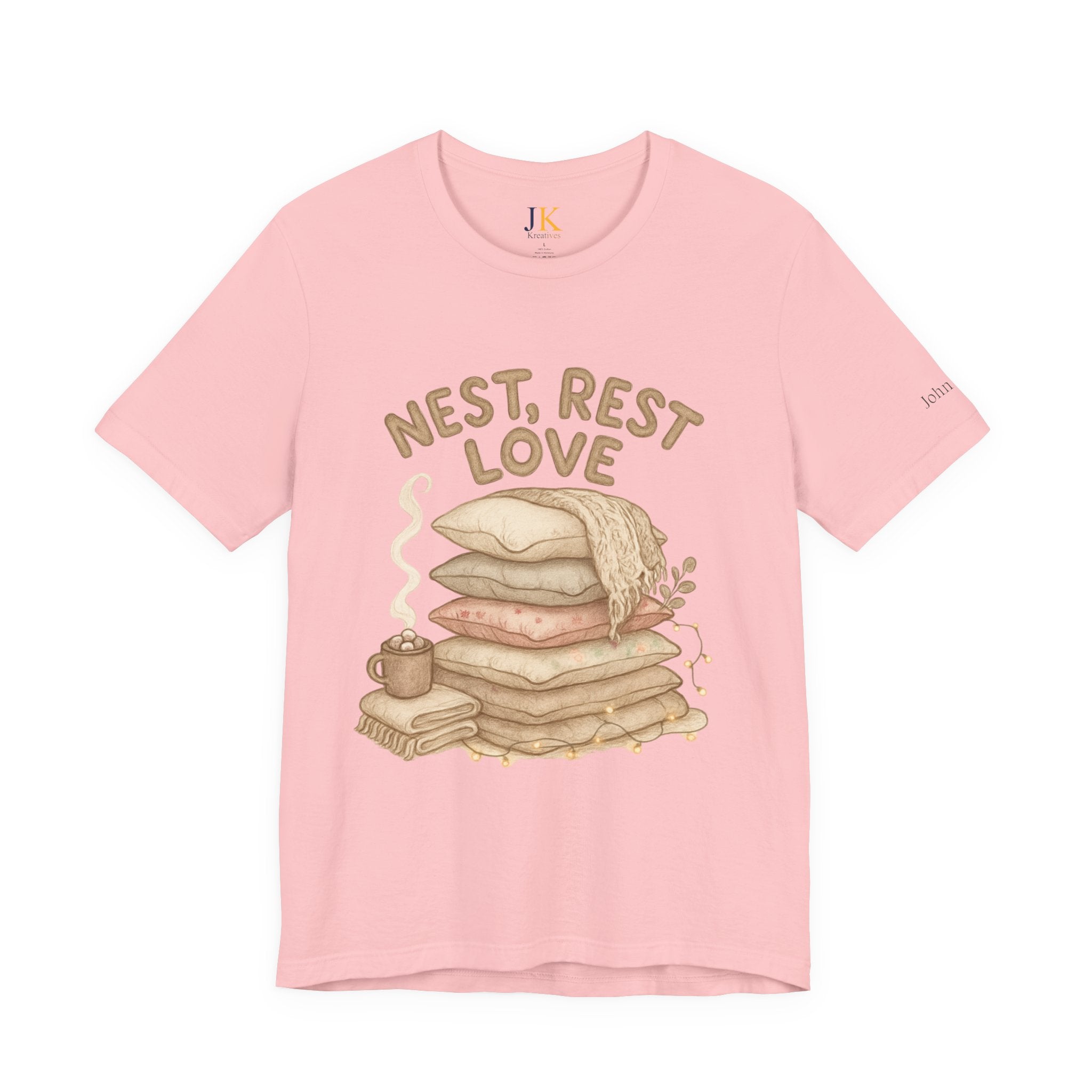 Cozy Home Pillow & Blanket Graphic T-Shirt