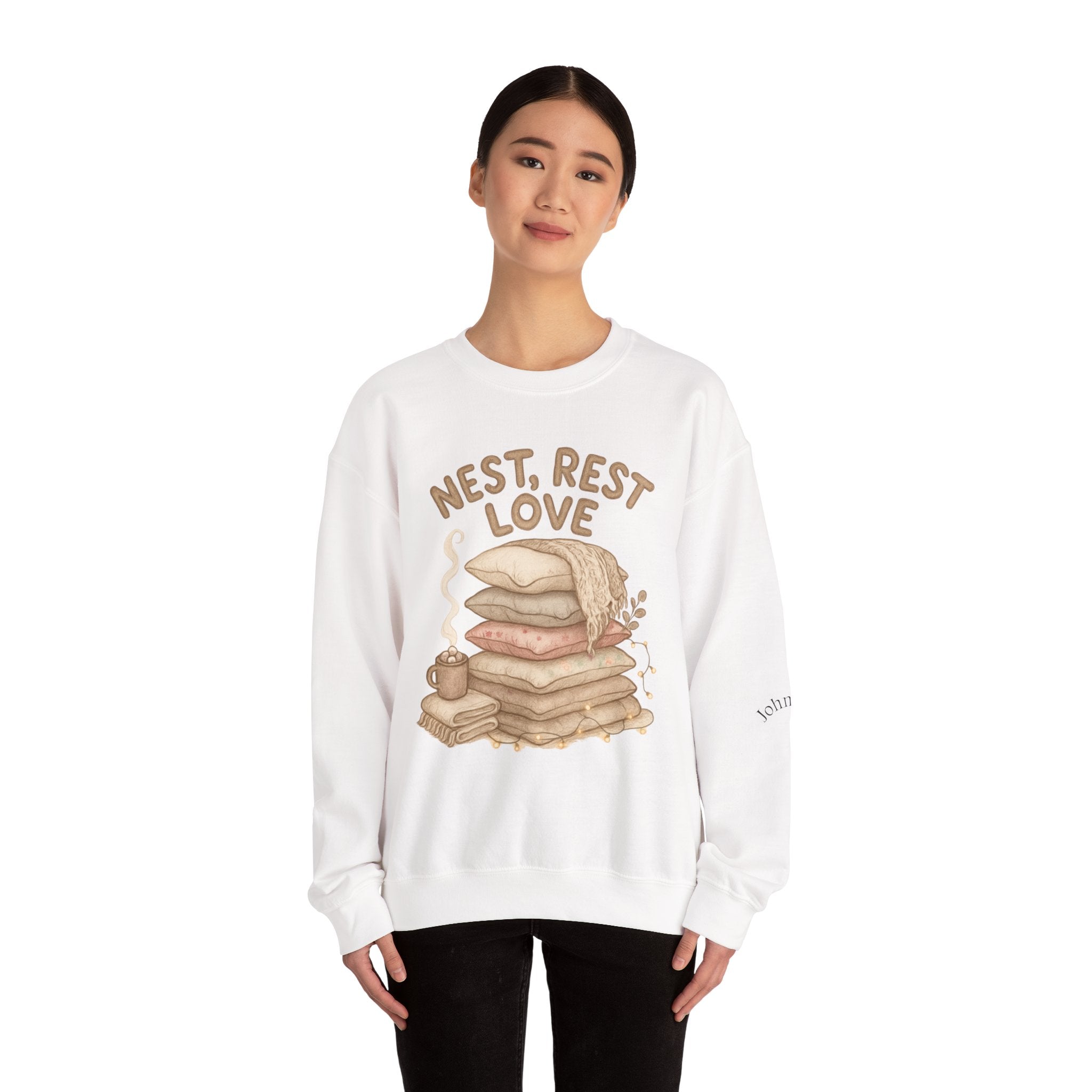 Cozy Pillow Stack Crewneck Sweatshirt