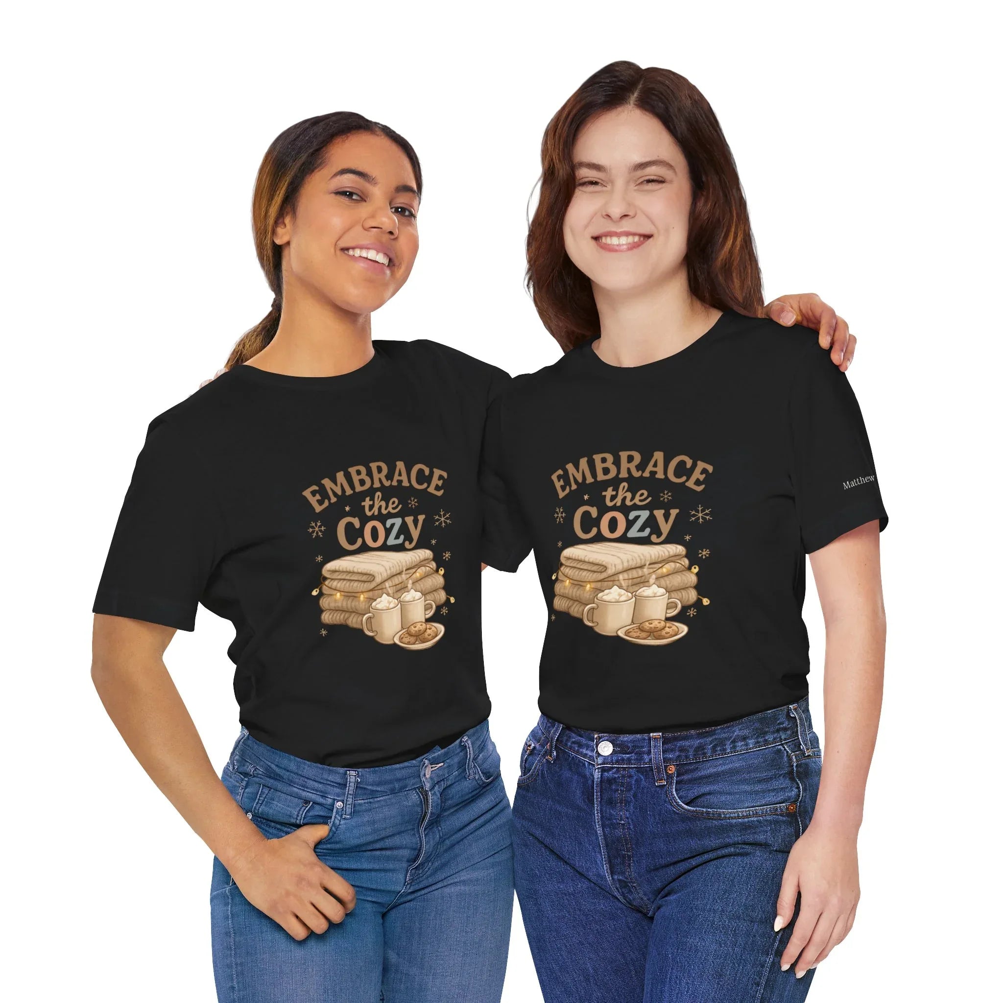 Cozy Autumn Hygge Graphic Tee - JK Kreatives