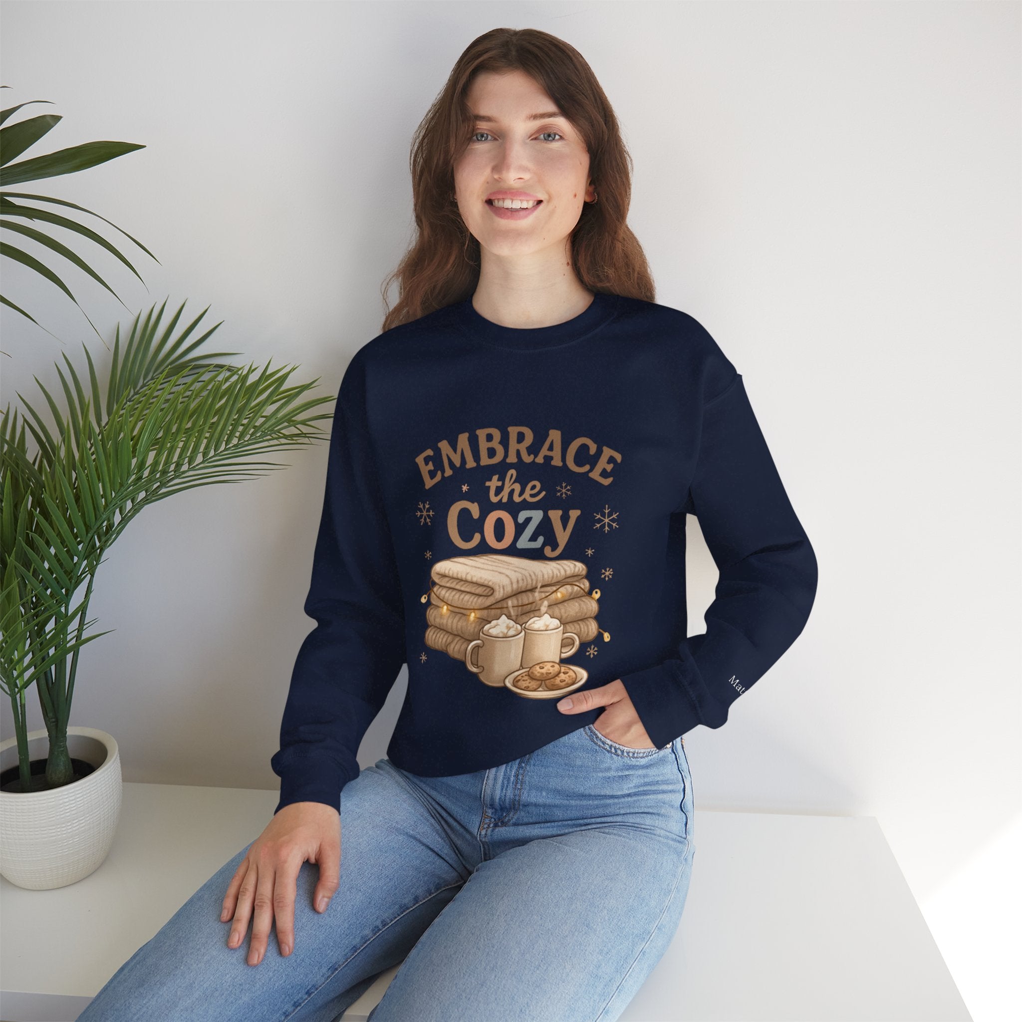 Cozy Hot Cocoa & Blanket Sweatshirt