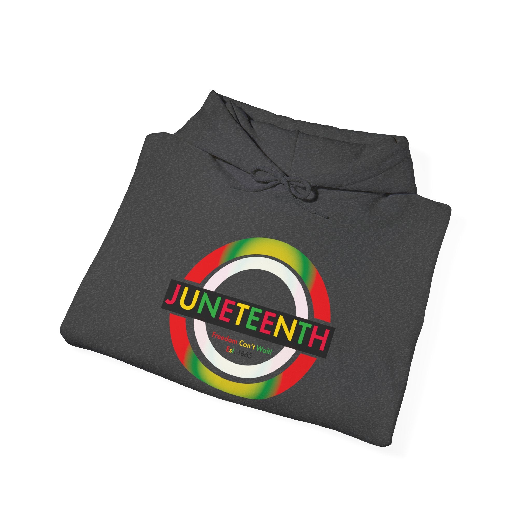 Juneteenth 1865 | Freedom Can't Wait Gradient Hoodie