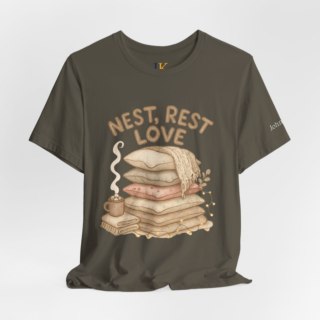 Cozy Home Pillow & Blanket Graphic T-Shirt