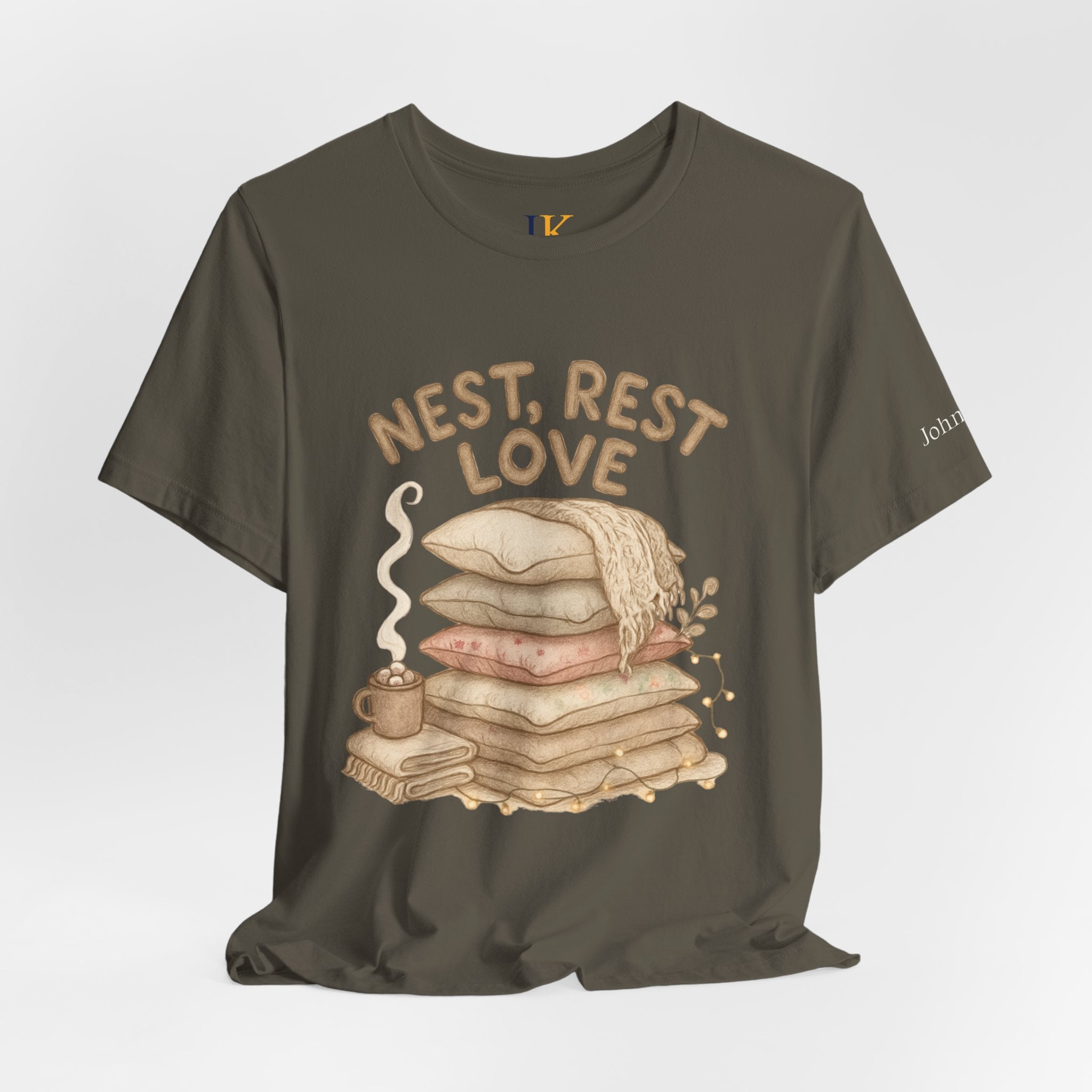 Cozy Home Pillow & Blanket Graphic T-Shirt