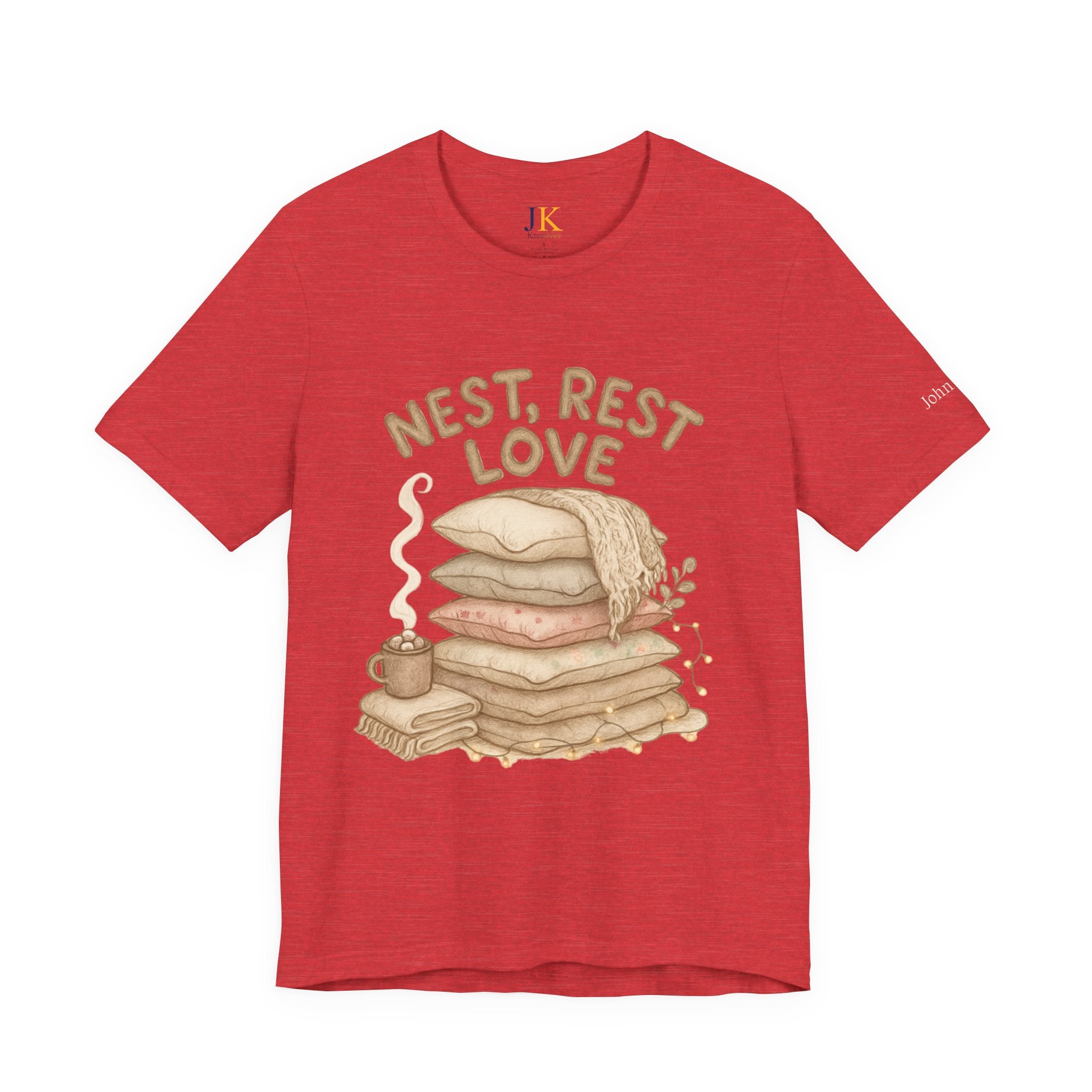 Cozy Home Pillow & Blanket Graphic T-Shirt