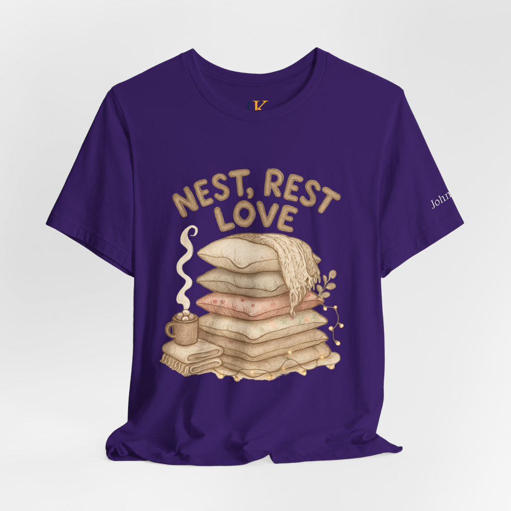 Cozy Home Pillow & Blanket Graphic T-Shirt