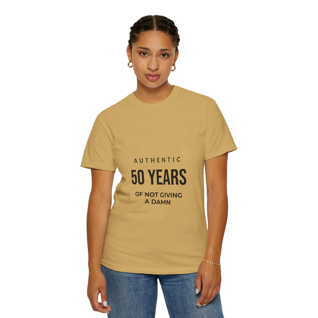 50 Years of Not Giving a Damn T-Shirt