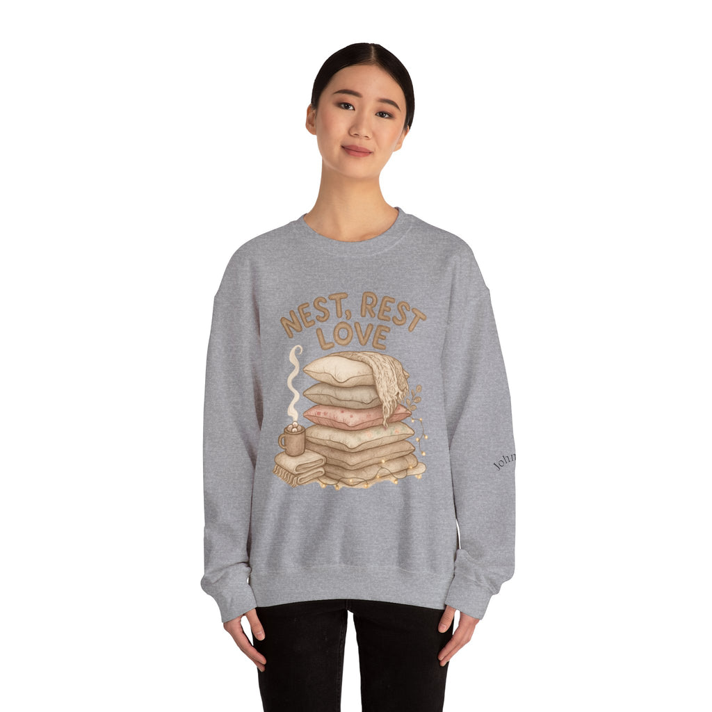 Cozy Pillow Stack Crewneck Sweatshirt
