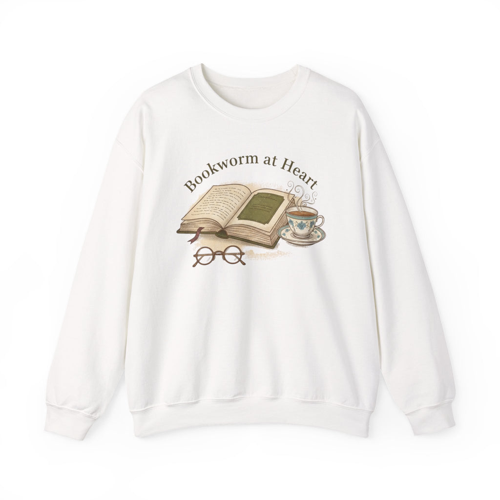 Bookish Badge Crewneck Sweatshirt | Reader & Book Lover Apparel