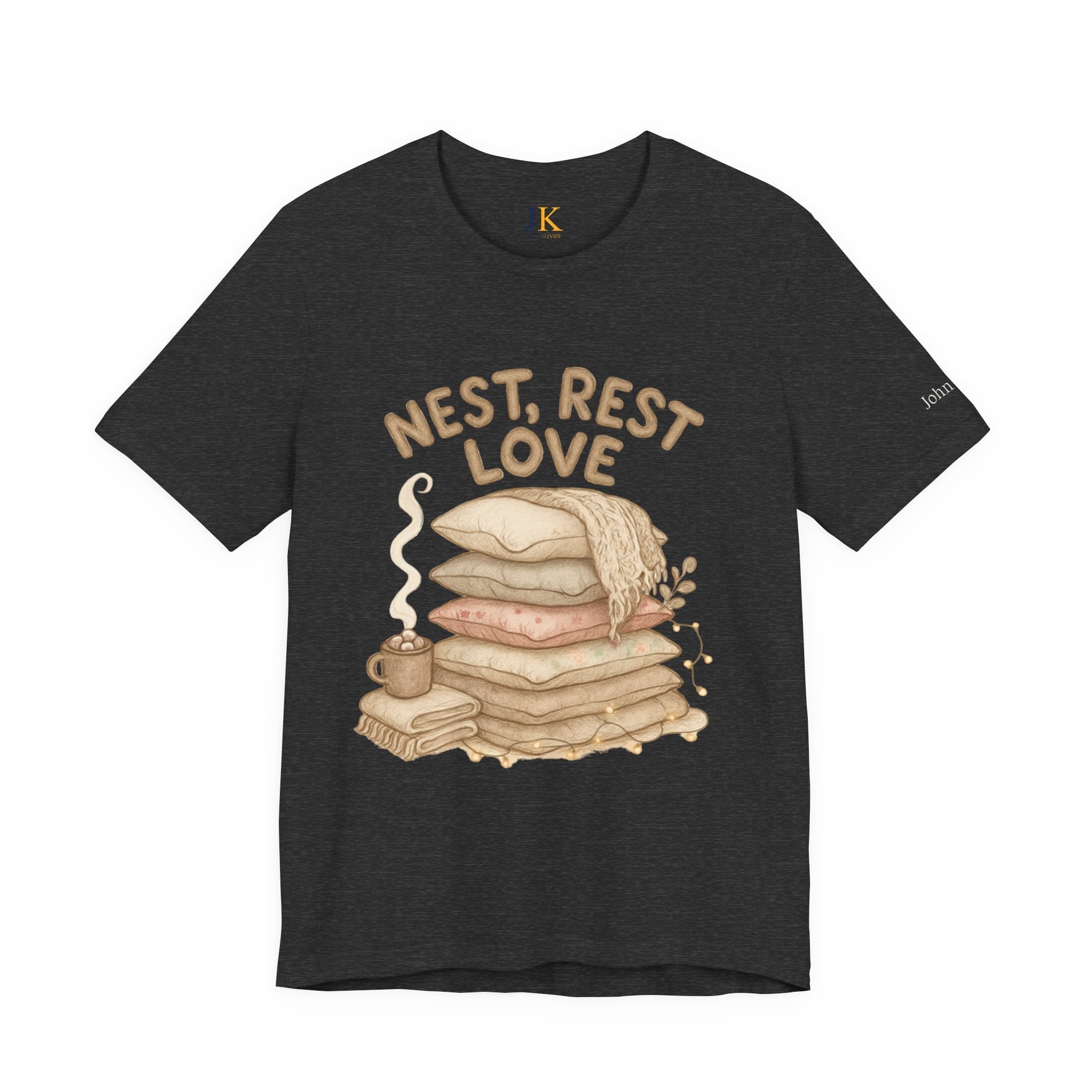 Cozy Home Pillow & Blanket Graphic T-Shirt