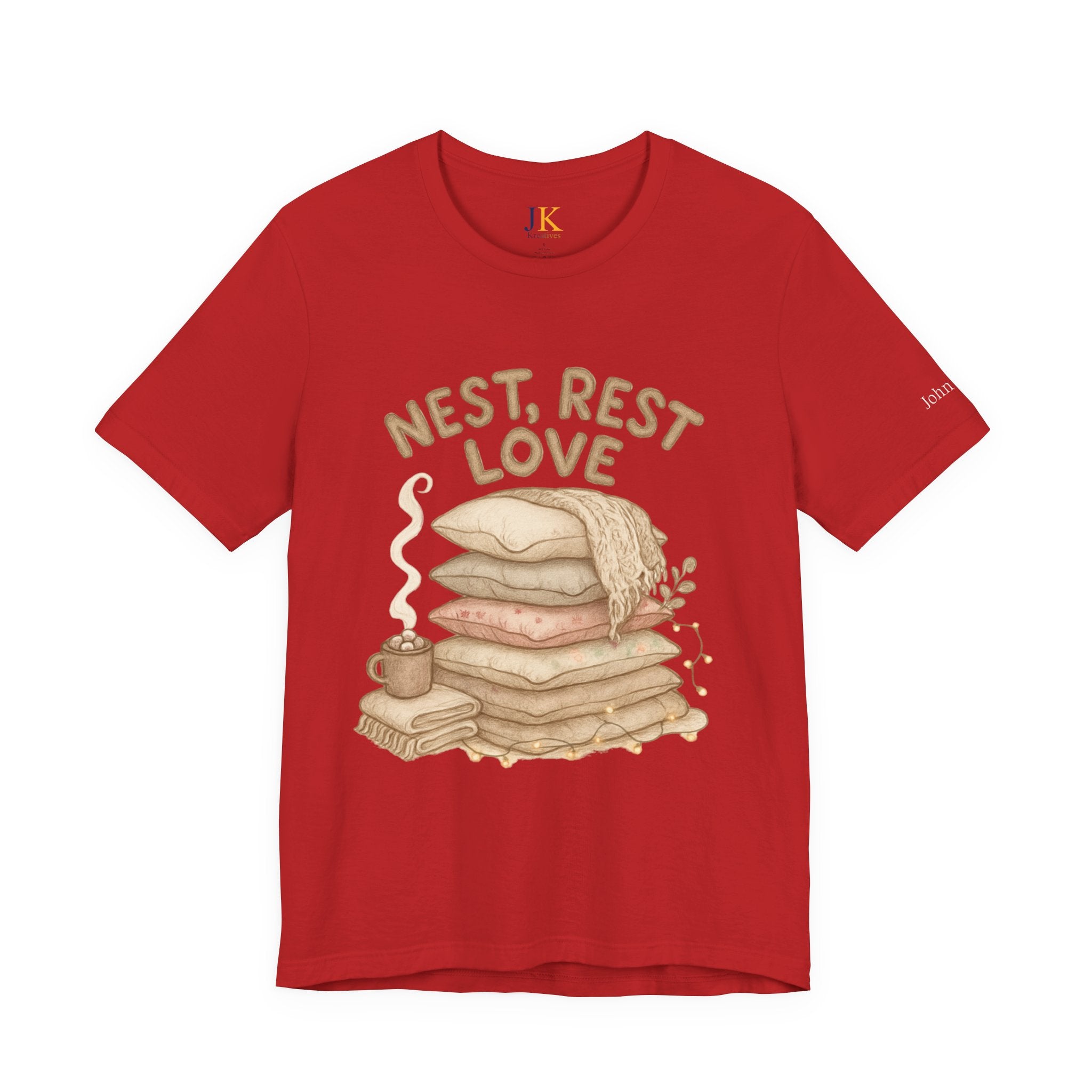 Cozy Home Pillow & Blanket Graphic T-Shirt